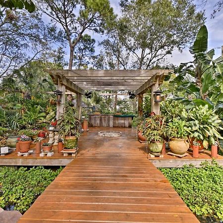 Sarasota Bungalow With Pergola, Garden And Waterfalls! Βίλα Εξωτερικό φωτογραφία